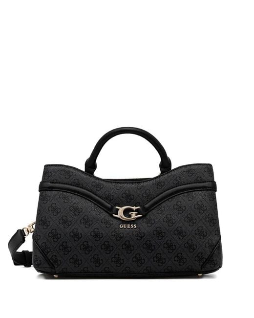 Guess Black Dea 4G-Logo Tote Bag