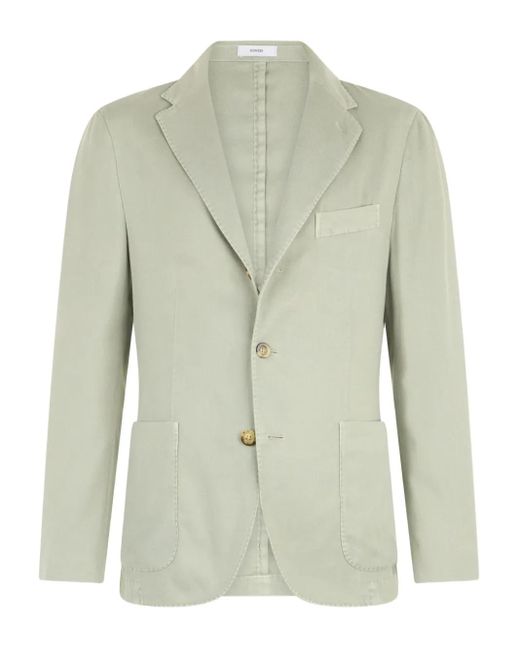 メンズ Boglioli リネンブレンド ジャケット Green