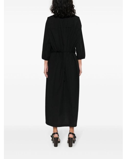 Lemaire Black Hemdkleid im Oversized-Look