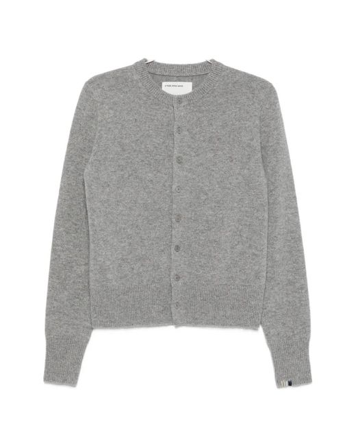 Extreme Cashmere Gray Littlelamb Cardigan