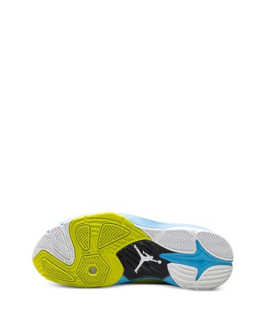 Nike Blue Cp3.Vii Perforated Sneakers for men