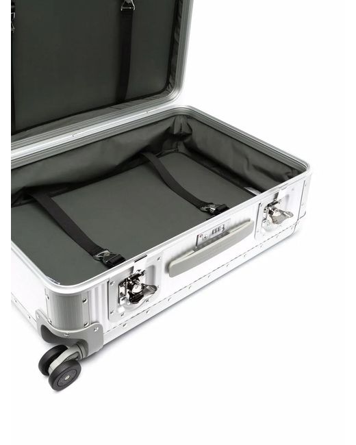 Fpm Milano Gray Bank S Spinner 68 Aluminium Suitcase
