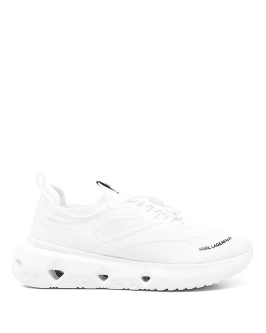 Karl Lagerfeld ロゴ スニーカー White