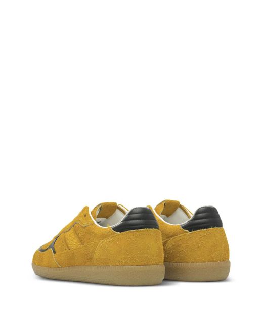 Alohas Yellow Suede Sneakers for men