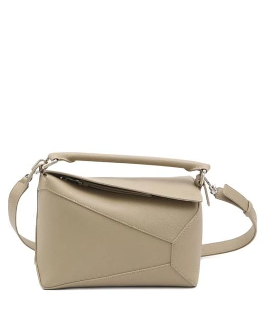 Loewe Natural Small Puzzle Edge Tote Bag