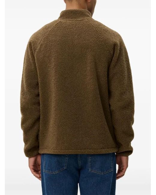 Giacca Creed Teddy di Les Deux in Brown da Uomo