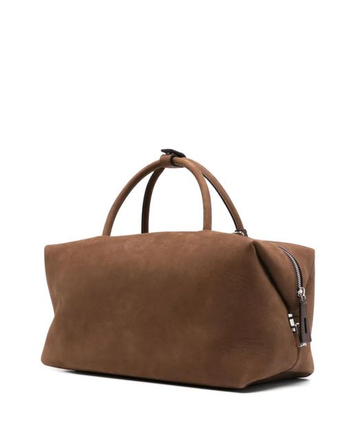 Max Mara Brown Medium Suede Tote Bag