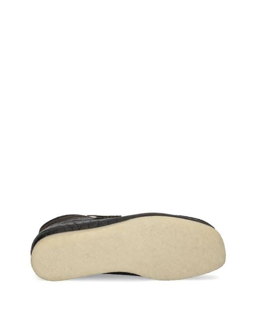 Clarks Black Wallabee Boots for men