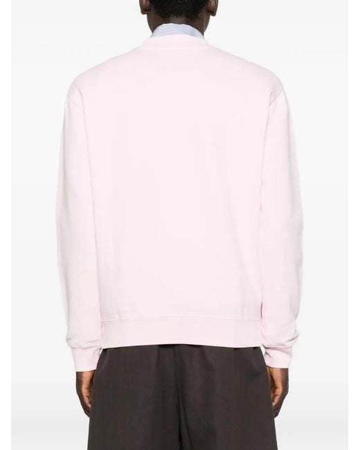 Sudadera Con Parche Del Logo Jacquemus de hombre de color Pink