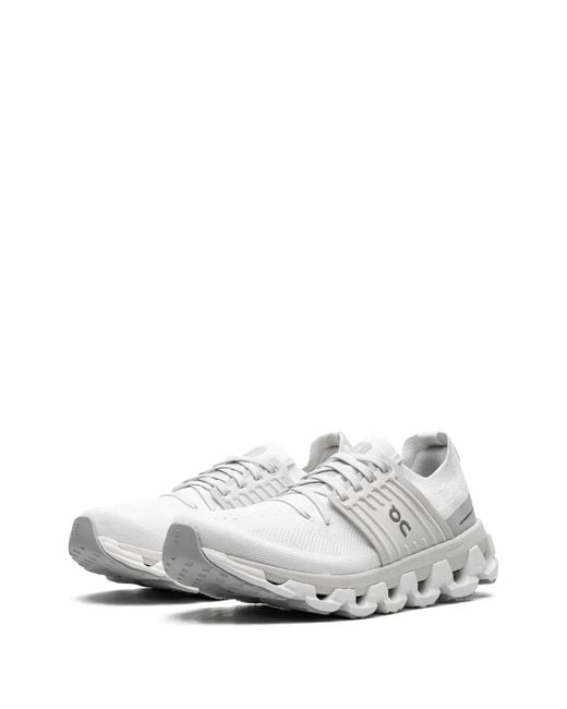 On Shoes White Cloudswift 3 Sneakers