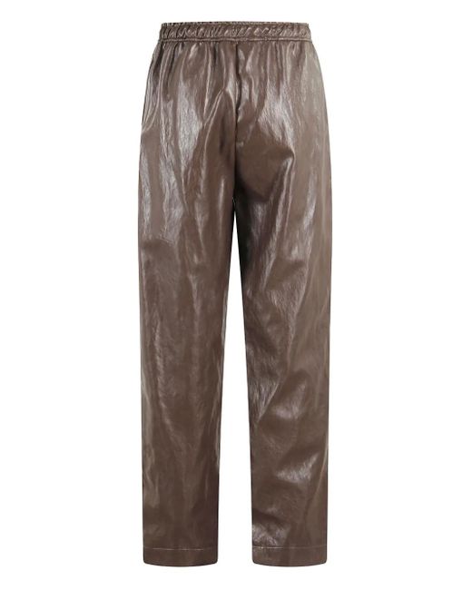 SOLOTRE Gray Drawstring Trousers