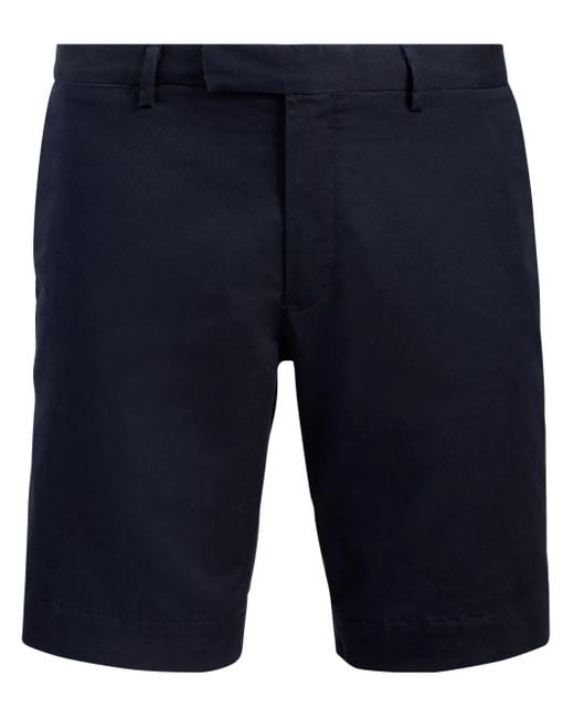 Polo Ralph Lauren Blue Bermuda Shorts In Cotton for men