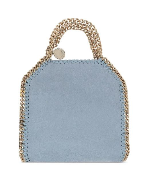 Bolso shopper Falabella mini Stella McCartney de color Blue