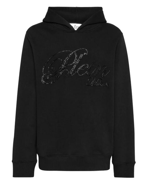 メンズ Philipp Plein スパンコール パーカー Black