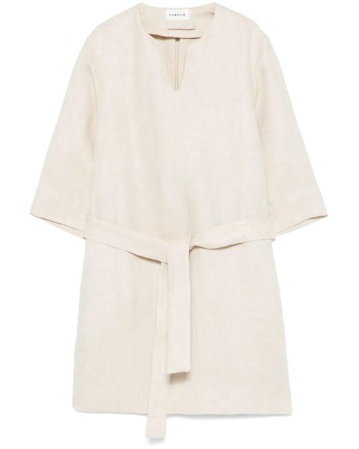 P.A.R.O.S.H. Natural Betulla Mini Dress