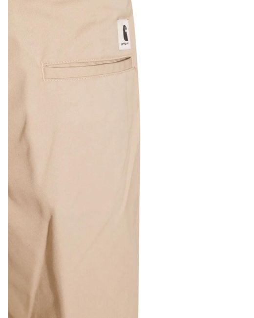 Carhartt Natural W' Craft Button-Fastening Trousers