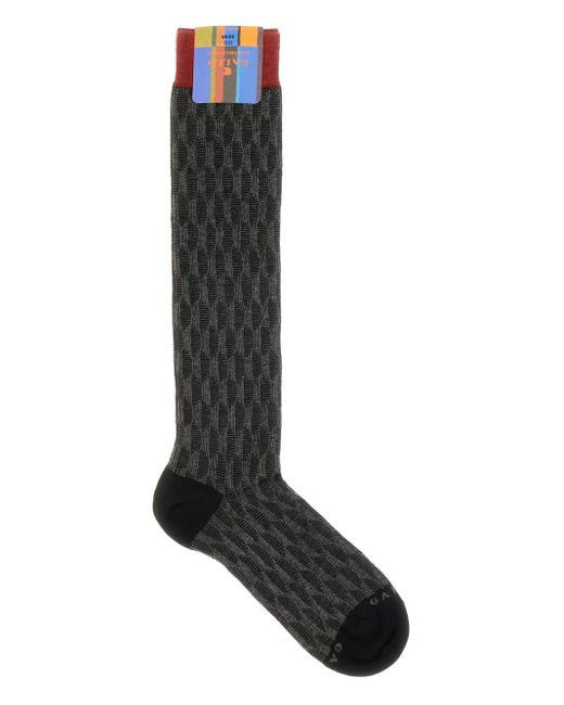 Gallo Socken Mit Geometrischem Muster in Black für Herren