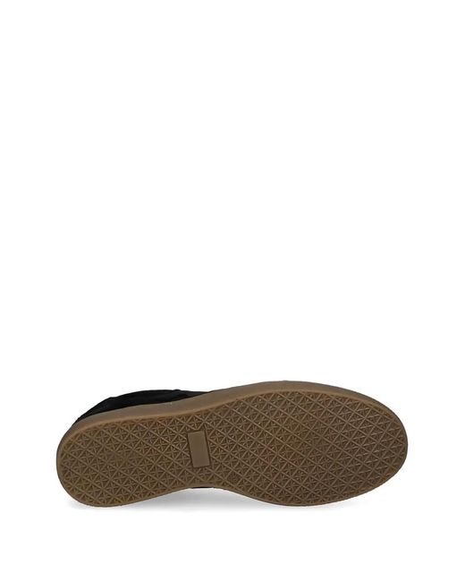 MSGM Black Suede Sneakers