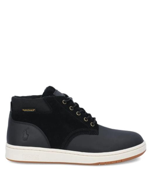 Sneakers Alte di Polo Ralph Lauren in Black da Uomo