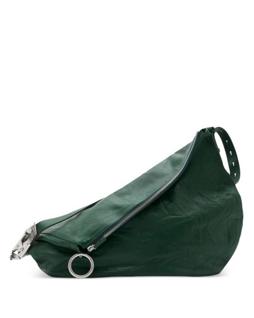 Burberry Green Large Knight Bag