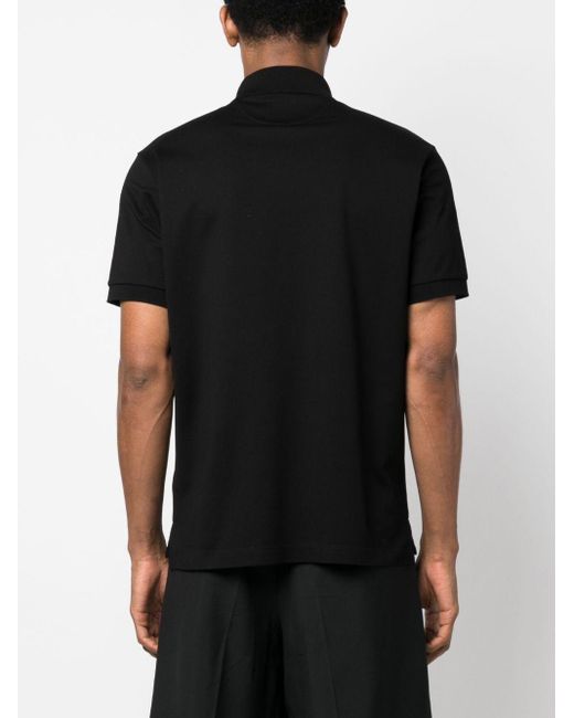 Paul Smith Black Cotton Polo Shirt for men