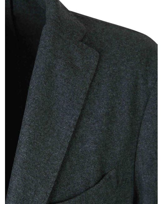 Boglioli Black Wool Blazer for men