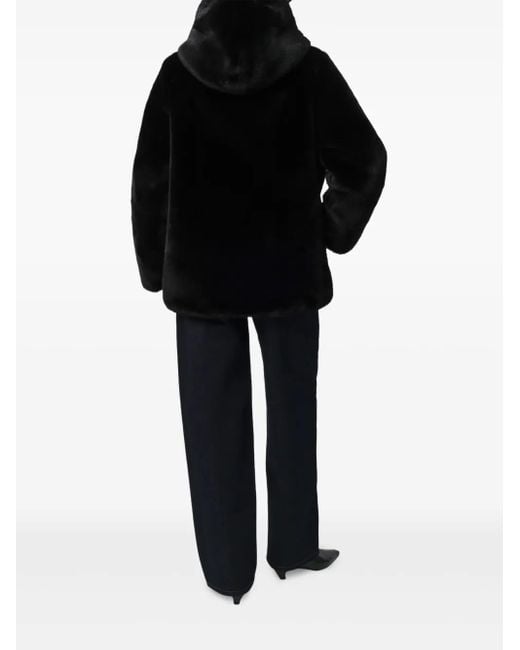 Apparis Black Katin Kapuzenjacke