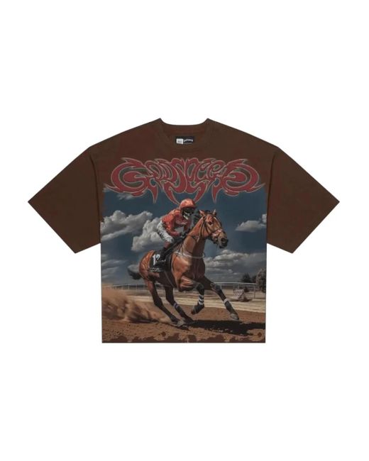 Godspeed Brown Thoroughbred T-Shirt for men