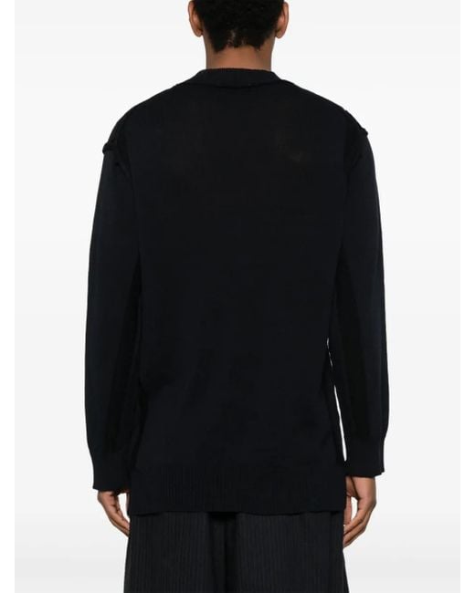 メンズ Yohji Yamamoto ニット セーター Black