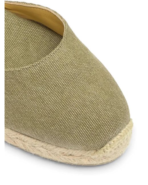 Castaner Metallic Carina Canvas Espadrilles