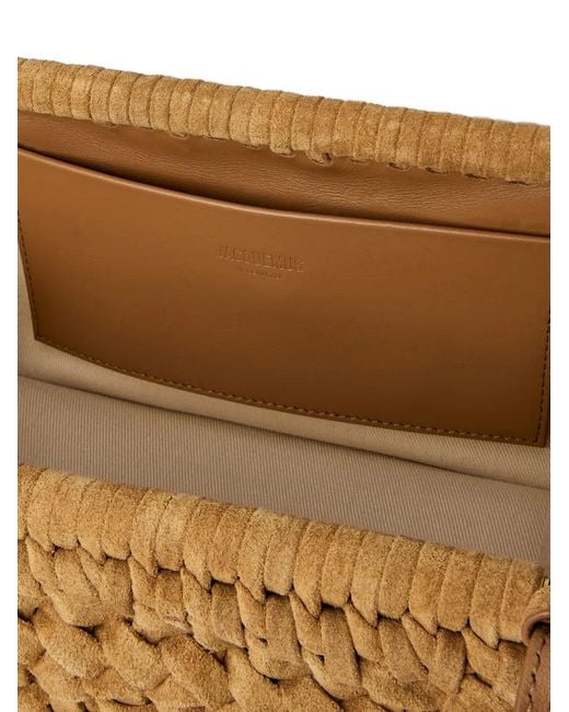 Jacquemus Metallic The Large Salon Clutch