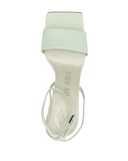 The Attico White Cheope 105mm Sandals