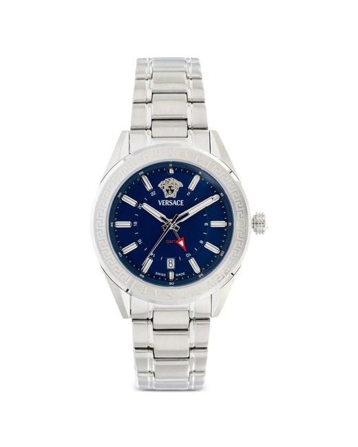 Versace Blue Greca 42Mm Watch for men