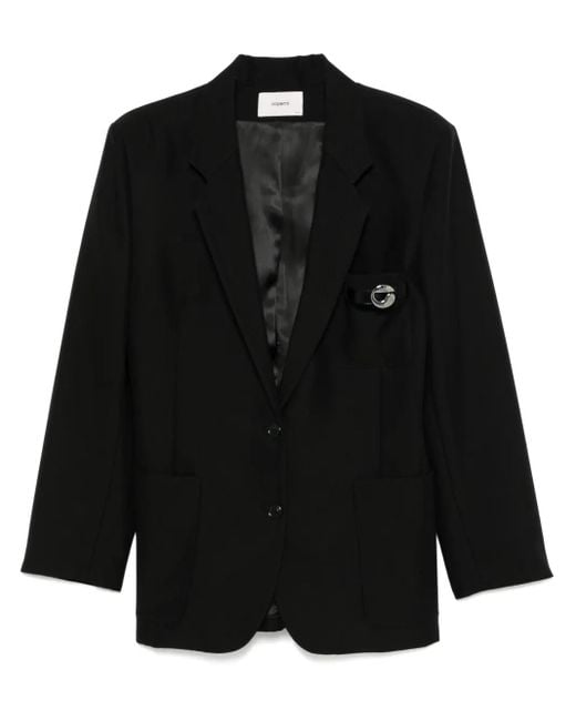 Coperni ベルテッド ジャケット Black