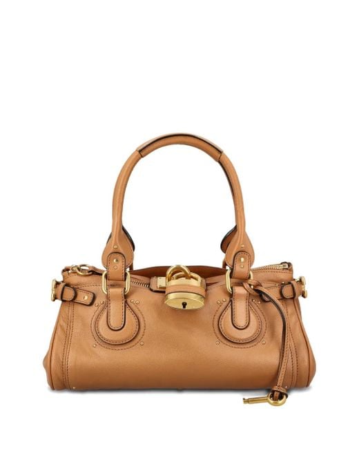 Chloé Brown Paddington Leather Bag