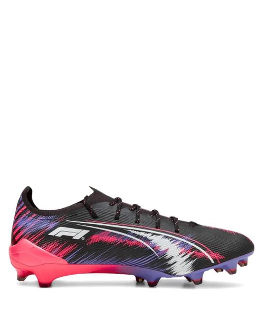 メンズ PUMA Ultra 5 Ultimate F1 Fg "black/pink/purple" スニーカー