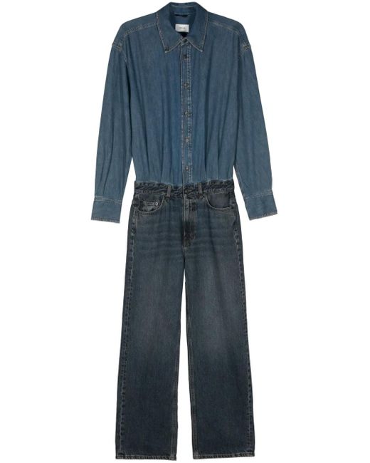 Haikure Blue Tessie Jumpsuit