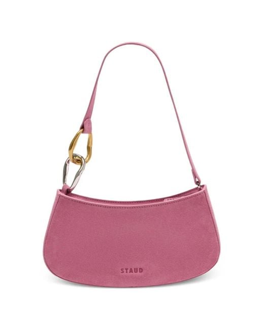 Staud Purple Ollie Shoulder Bag