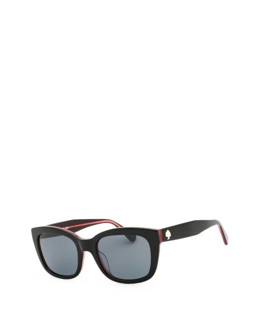 Kate Spade Black Tammy Rectangle-Frame Sunglasses