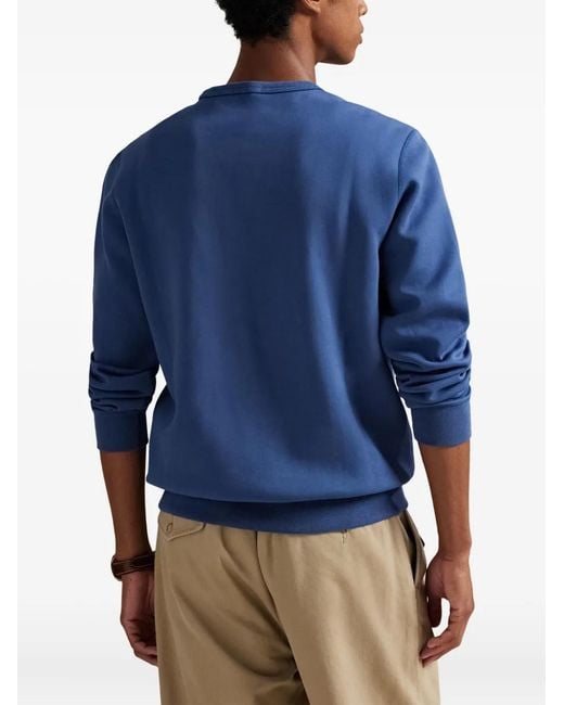 メンズ Polo Ralph Lauren ロゴ スウェットシャツ Blue