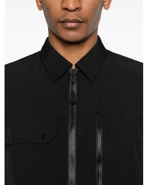 JG1 Black Zip Shirt for men