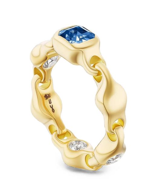 UNIFORM OBJECT Natural Supernova Multi-Stone Ring