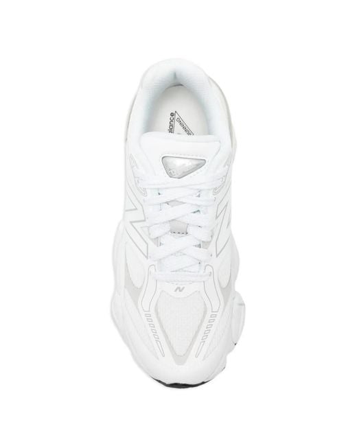 New Balance White 9060