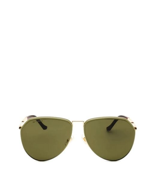 Etro Green Getönte Pilotenbrille