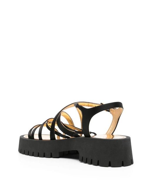 Laurence Dacade Black Jo Sandals