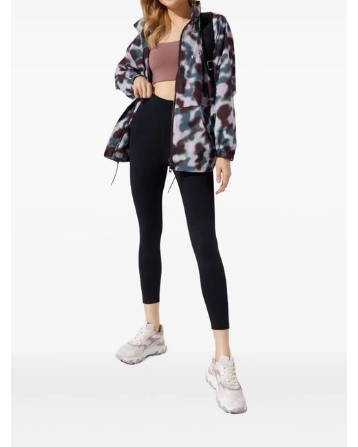 KENZO Blue Logo-Print Jacket