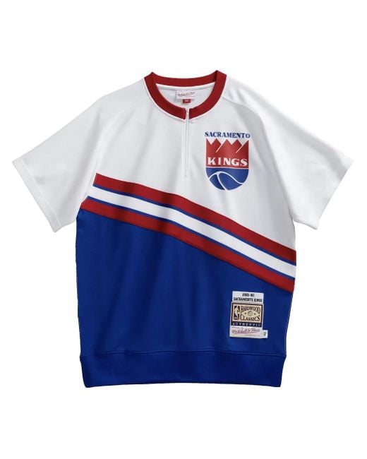 Mitchell & Ness Blue Nba Authentic "Kings 85" T-Shirt for men
