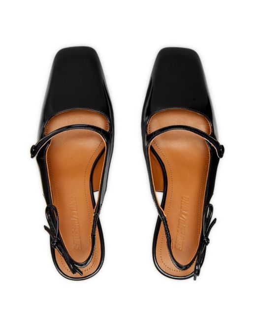 Zapatos Bow con tacón de 50 mm ShuShu/Tong de color Black