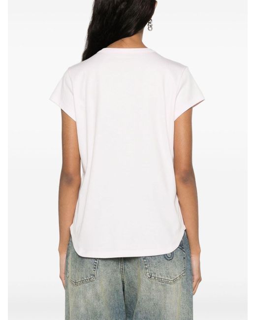 Zadig & Voltaire Katoenen T-shirt in het White