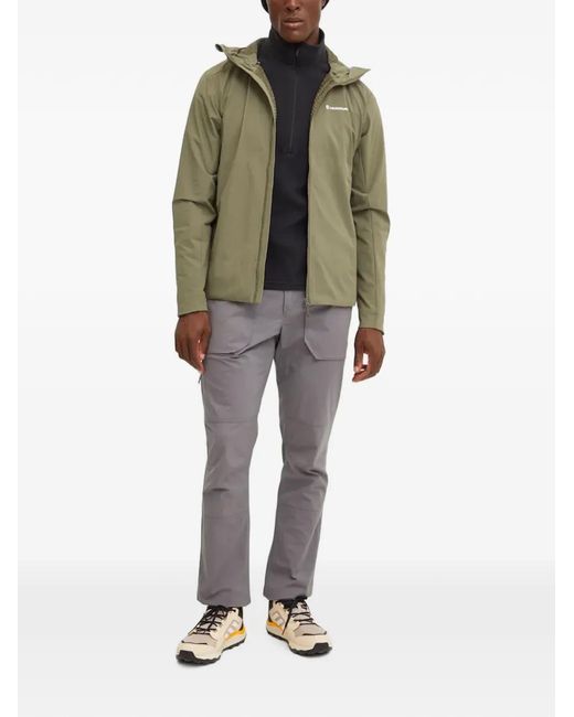 MONTANÉ Green Hooded Zip-Up Jacket for men